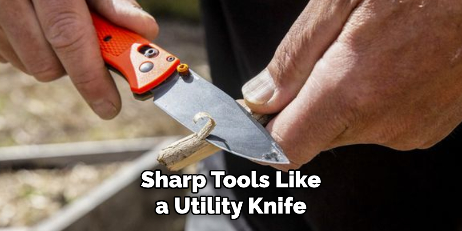 Sharp Tools Like a Utility Knife