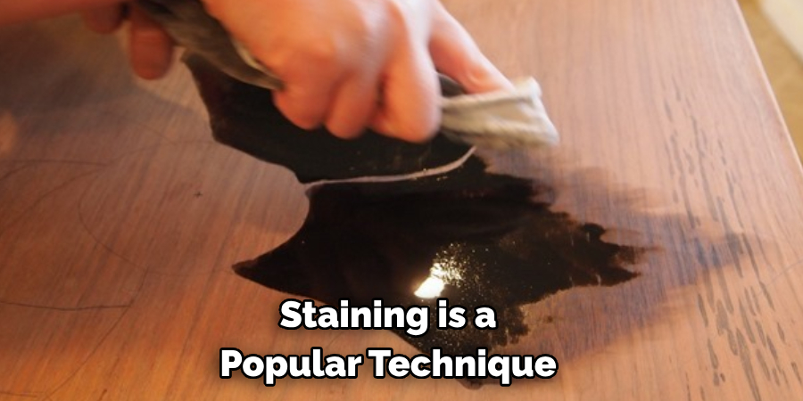 Staining is a Popular Technique