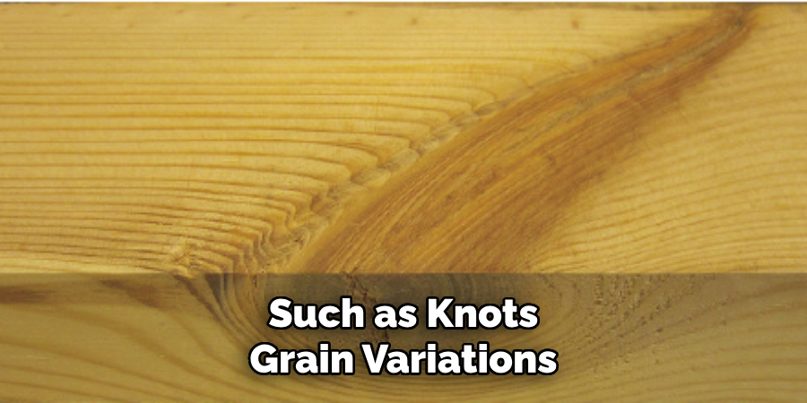 Such as Knots Grain Variations