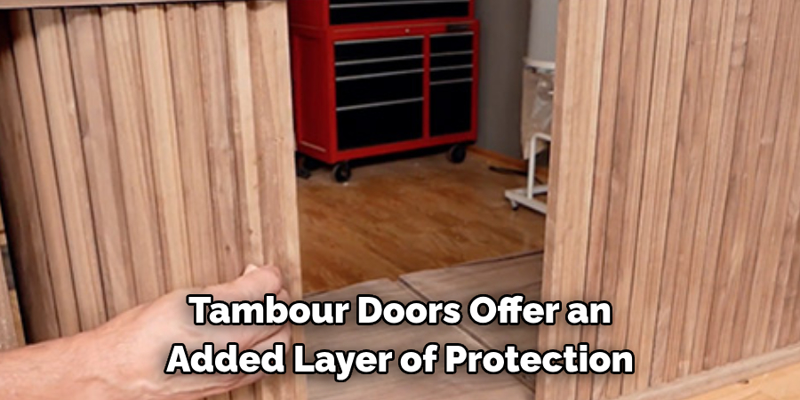 Tambour Doors Offer an Added Layer of Protection