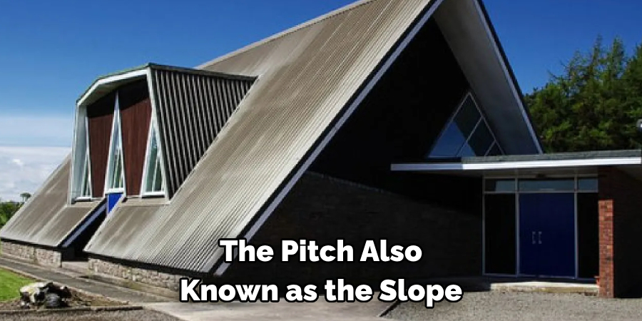 The Pitch Also Known as the Slope