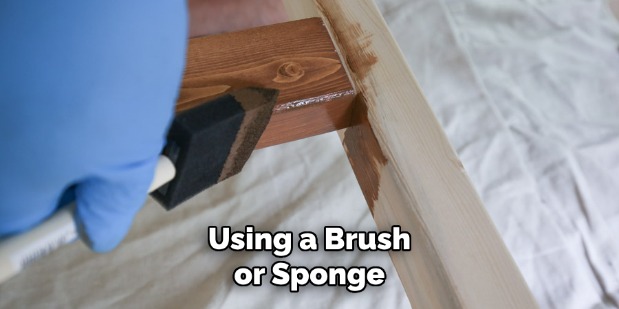 Using a Brush or Sponge