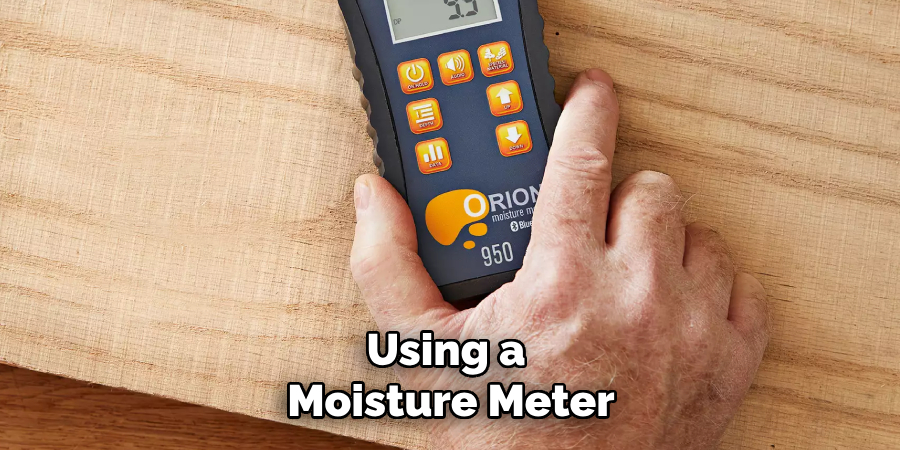 Using a Moisture Meter