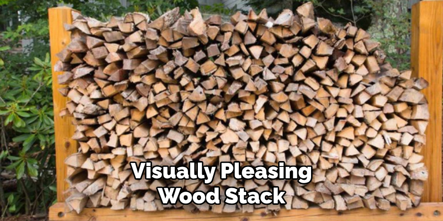 Visually Pleasing Wood Stack