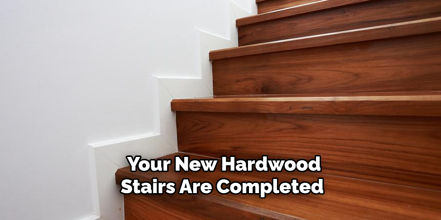 Your New Hardwood Stairs Are Completed