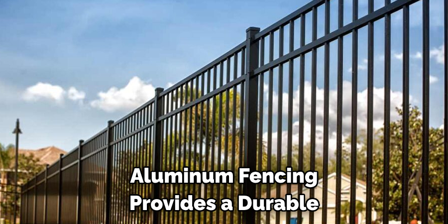 Aluminum Fencing Provides a Durable