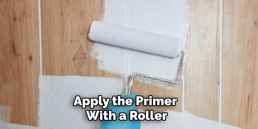 Apply the Primer With a Roller