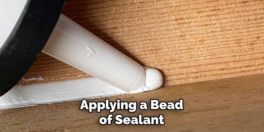 Applying a Bead of Sealant