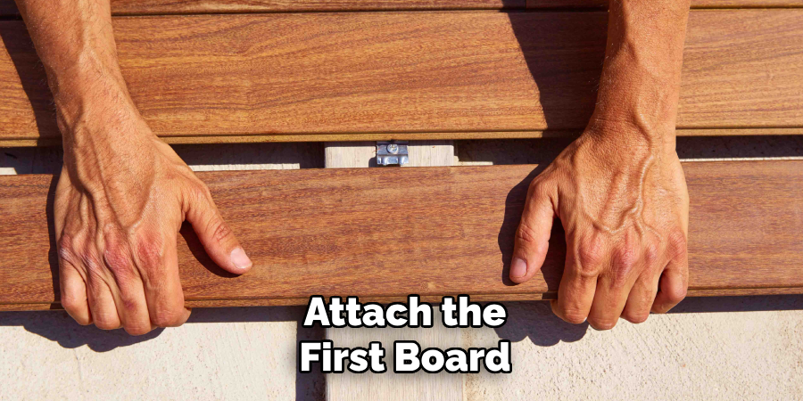 Attach the First Board