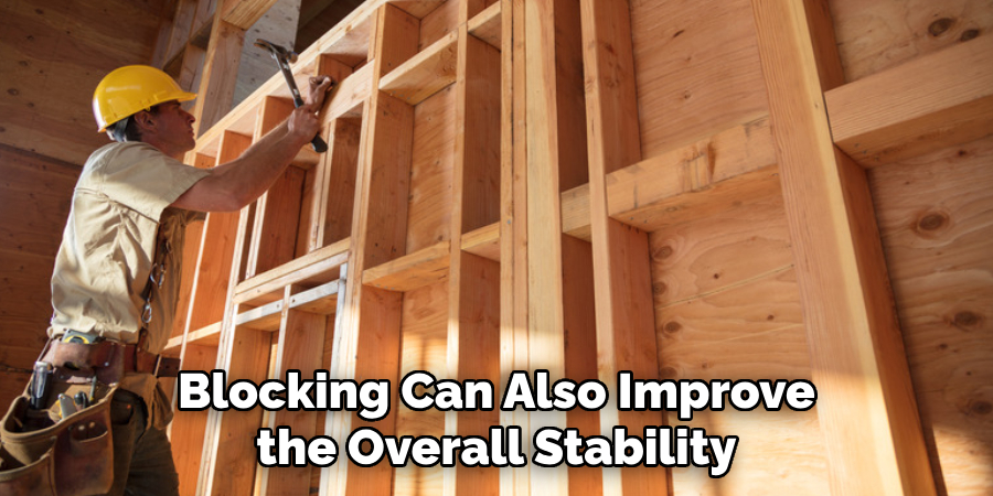 Blocking Can Also Improve the Overall Stability