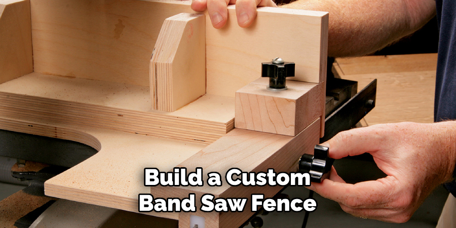 Build a Custom Band Saw Fence