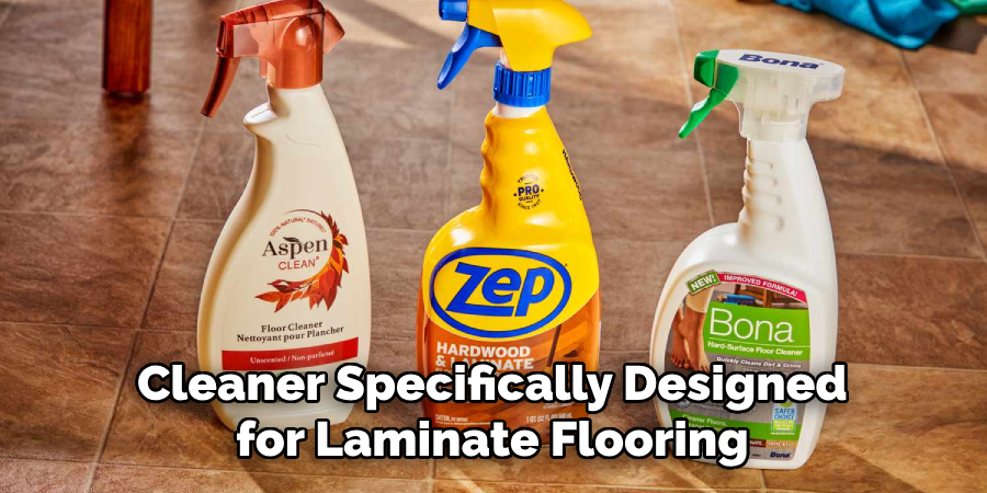 Cleaner Specifically Designed for Laminate Flooring