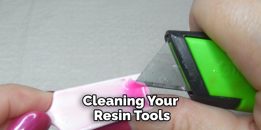 Cleaning Your Resin Tools