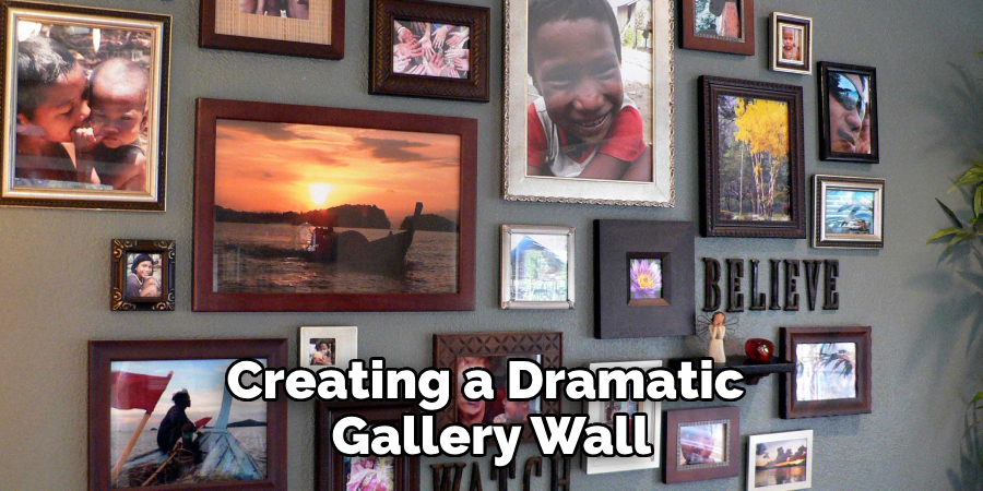 Creating a Dramatic Gallery Wall