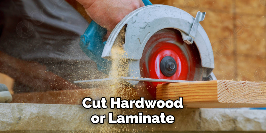 Cut Hardwood or Laminate