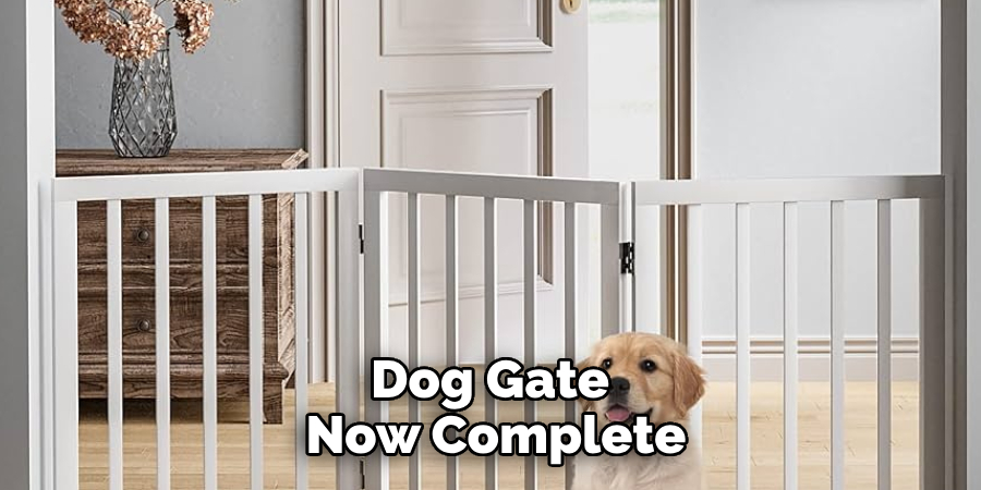 Dog Gate Now Complete