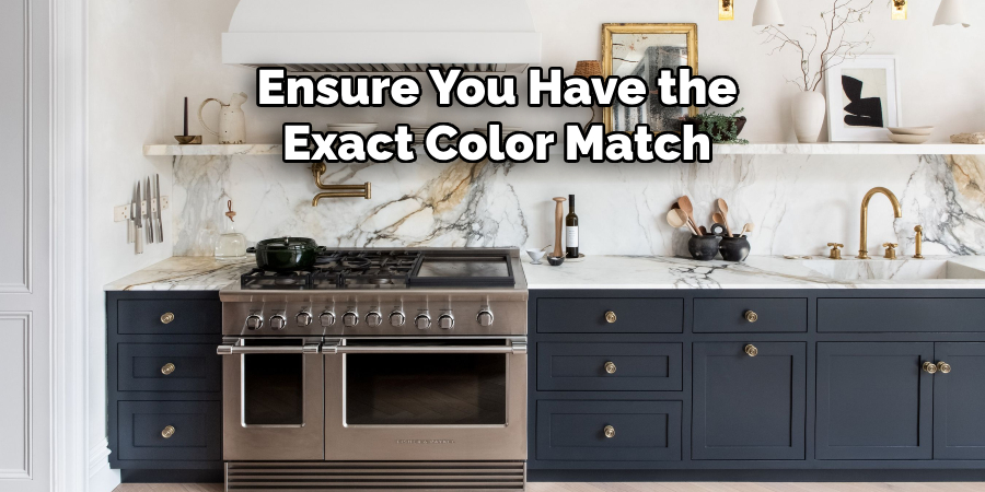 Ensure You Have the Exact Color Match