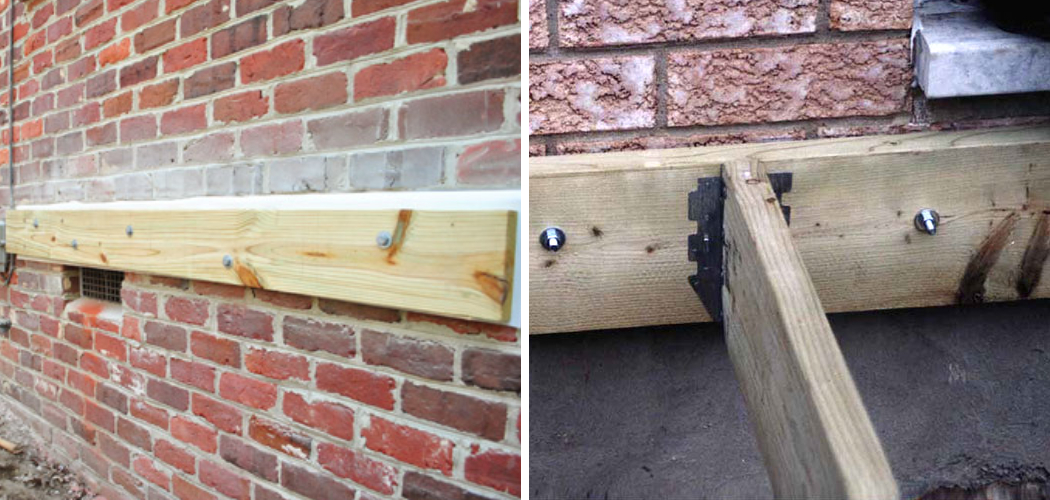 How to Attach a Ledger Board to Brick