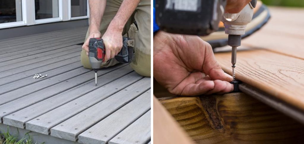 How to Fix Loose Composite Deck Boards