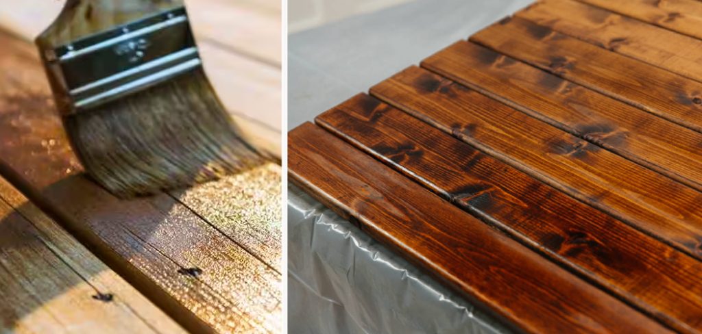 How to Fix Sticky Wood Stain