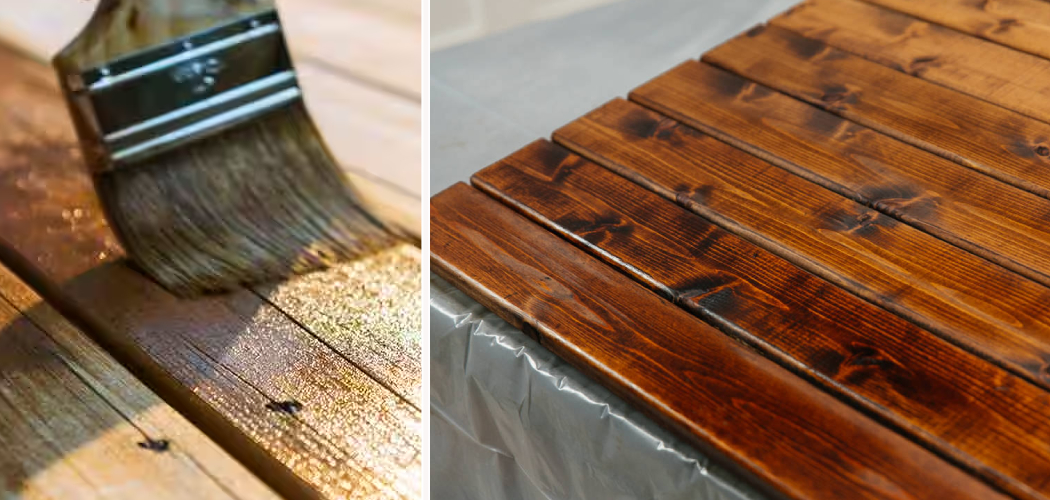 How to Fix Sticky Wood Stain