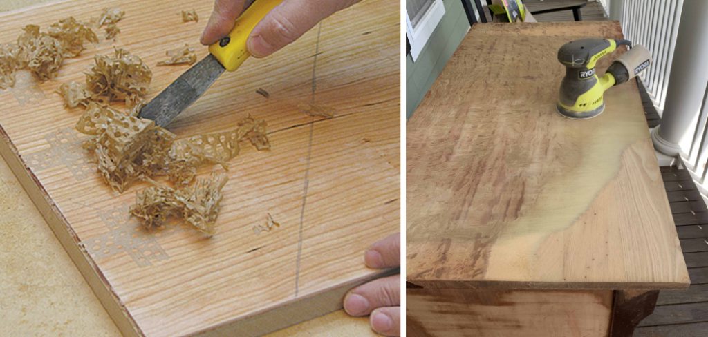 How to Fix over Sanded Veneer