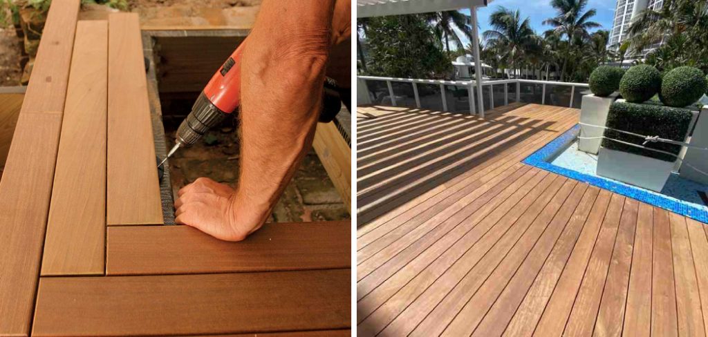 How to Install Ipe Decking