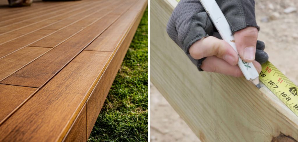 How to Measure Deck Size