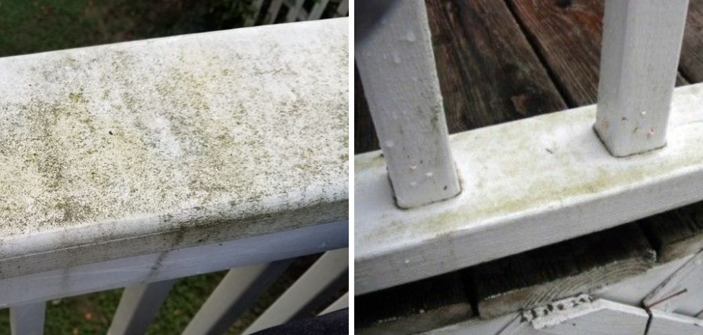 How to Remove Mildew From Deck Railing