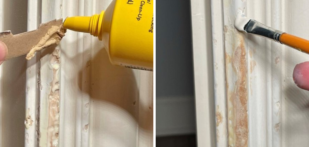 How to Repair Wood Molding