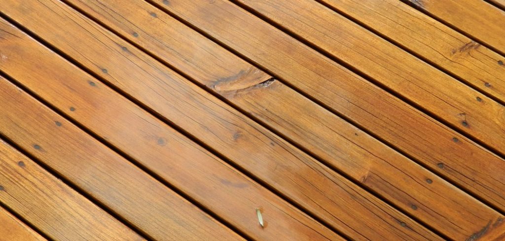 How to Stain Between Deck Boards