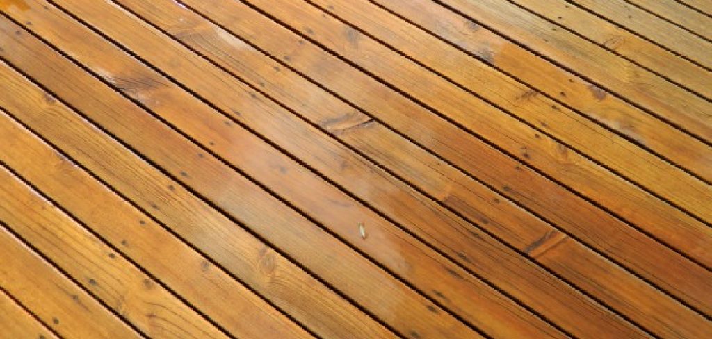 How to Stain a Cedar Deck