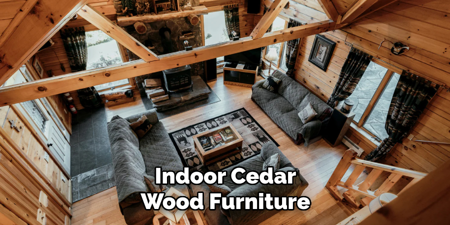 Indoor Cedar Wood Furniture