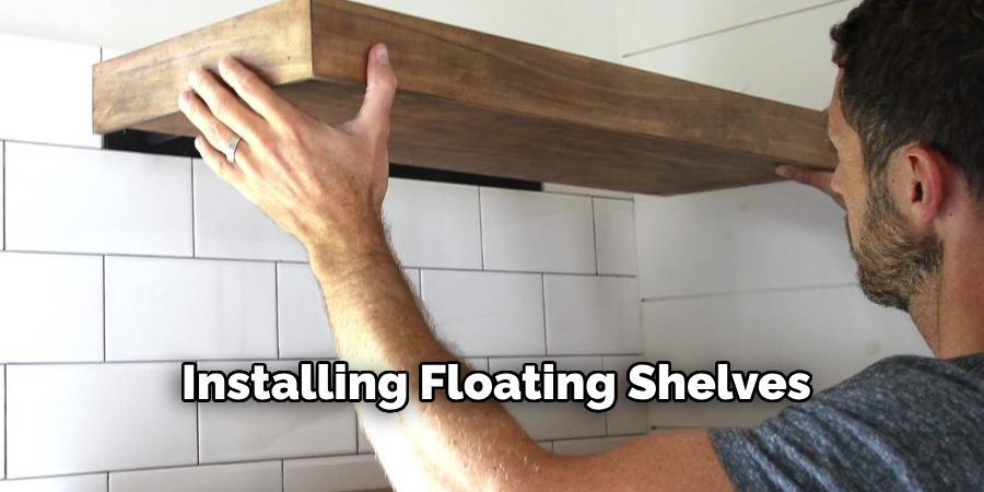 Installing Floating Shelves