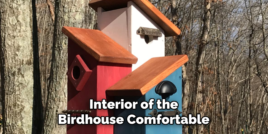 Interior of the Birdhouse Comfortable