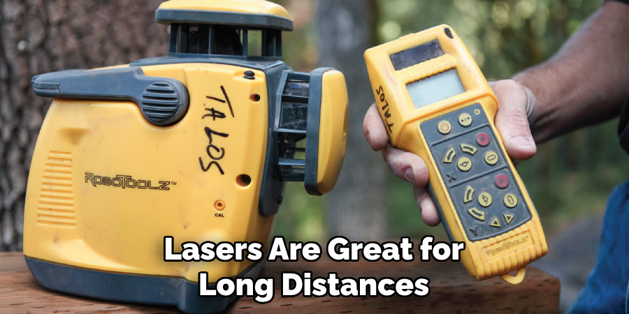 Lasers Are Great for Long Distances