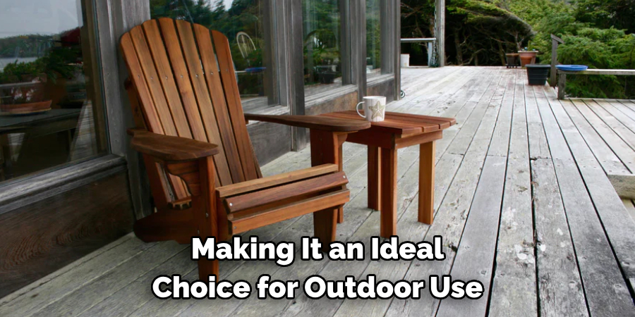 Making It an Ideal Choice for Outdoor Use