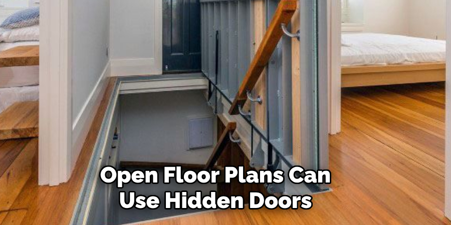 Open Floor Plans Can Use Hidden Doors