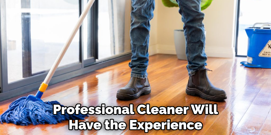 Professional Cleaner Will Have the Experience