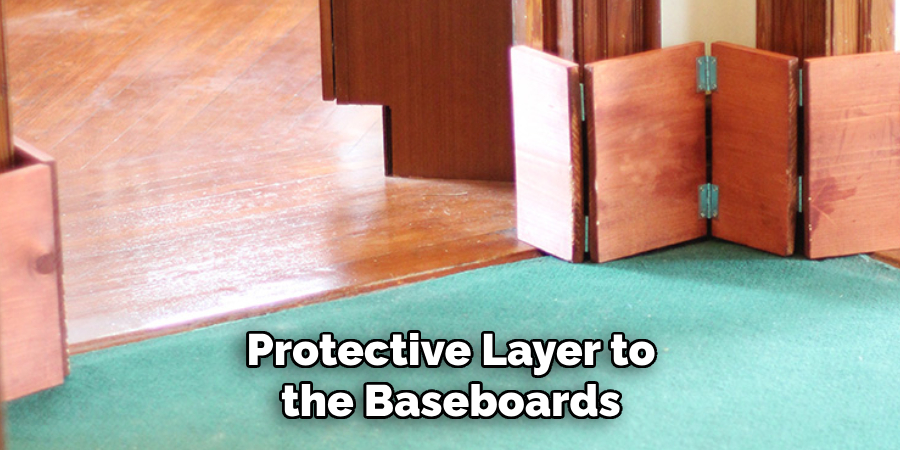 Protective Layer to the Baseboards