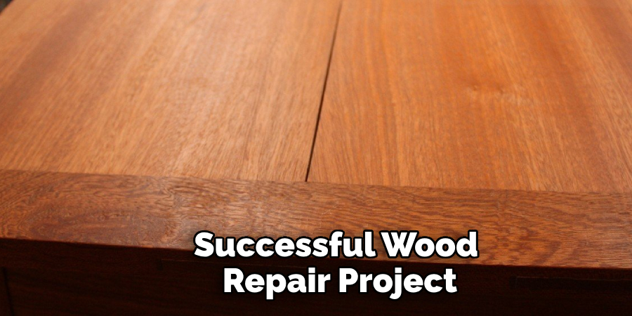 Successful Wood Repair Project