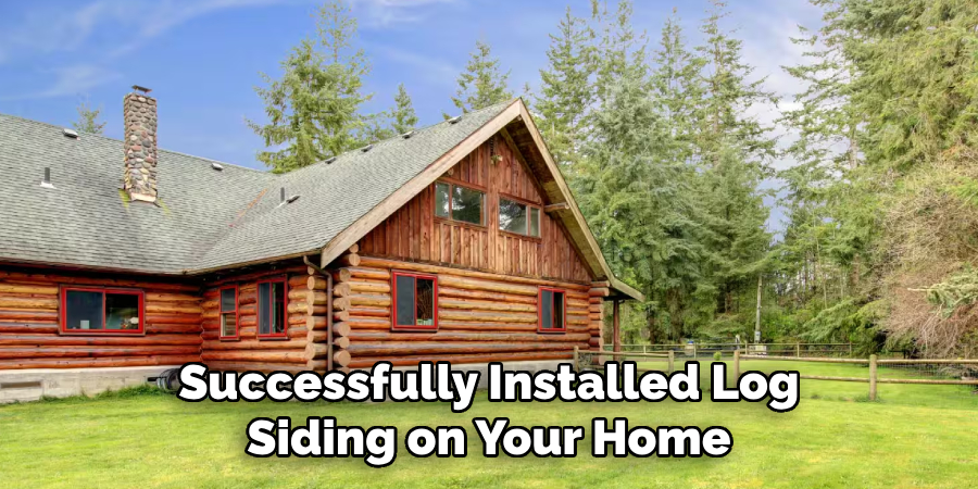 Successfully Installed Log Siding on Your Home