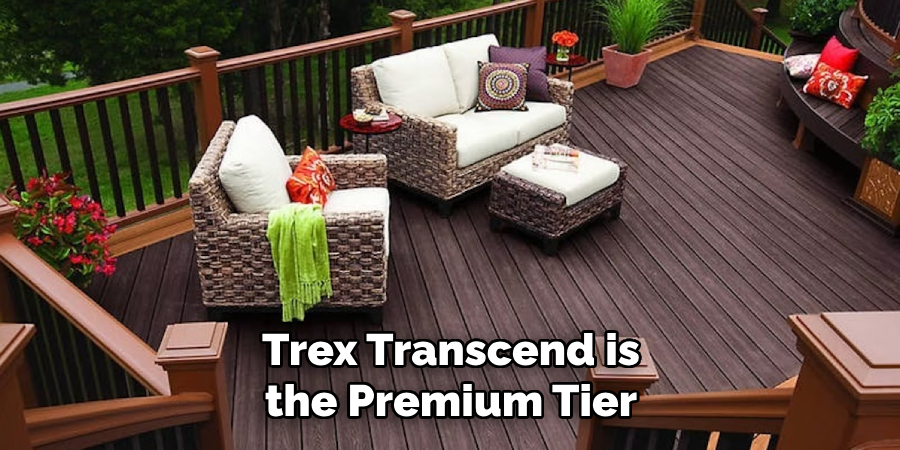 Trex Transcend® is the Premium Tier