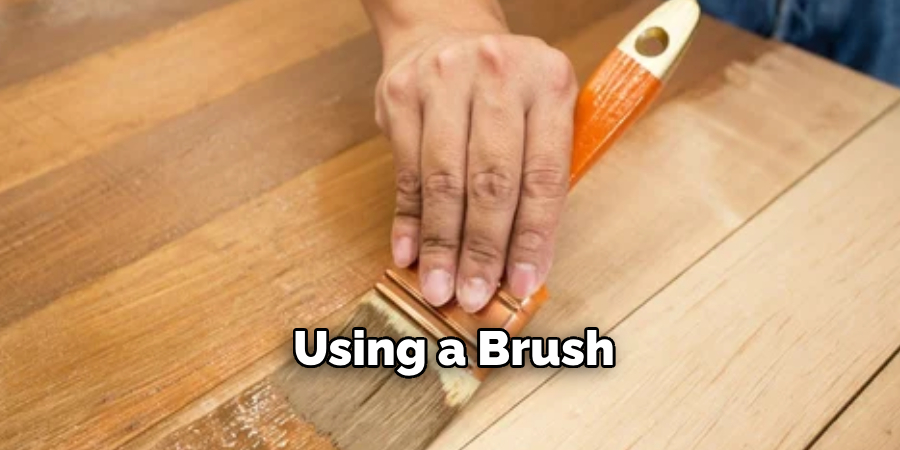 Using a Brush