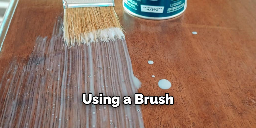 Using a Brush 