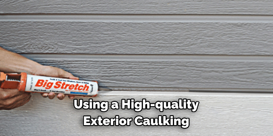 Using a High-quality Exterior Caulking