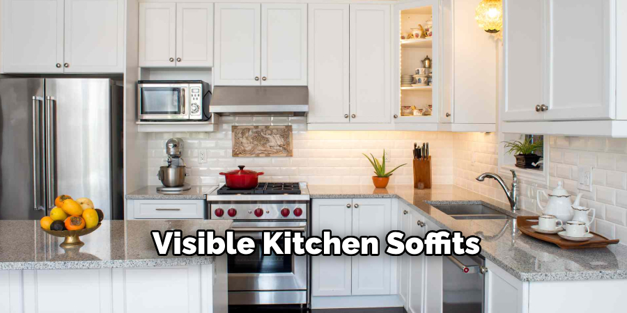 Visible Kitchen Soffits