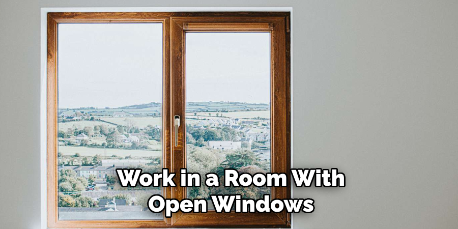 Work in a Room With Open Windows