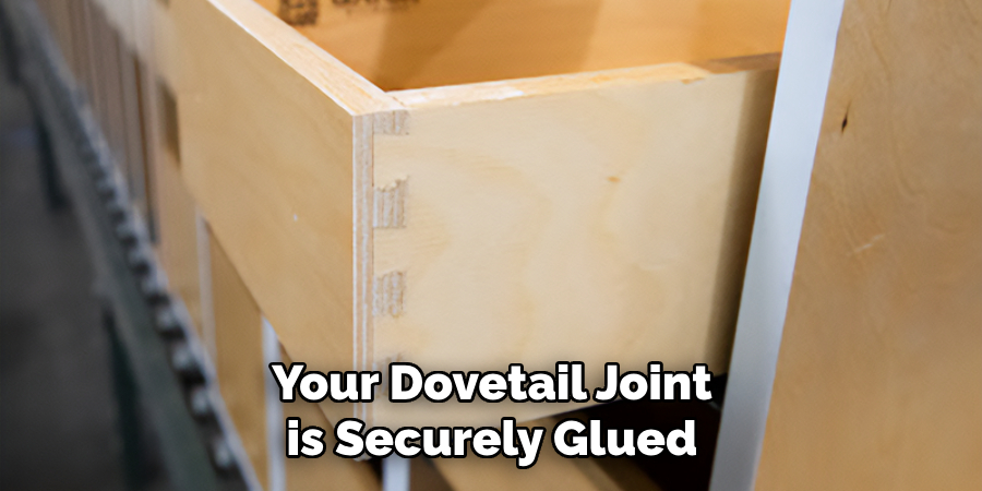 Your Dovetail Joint is Securely Glued