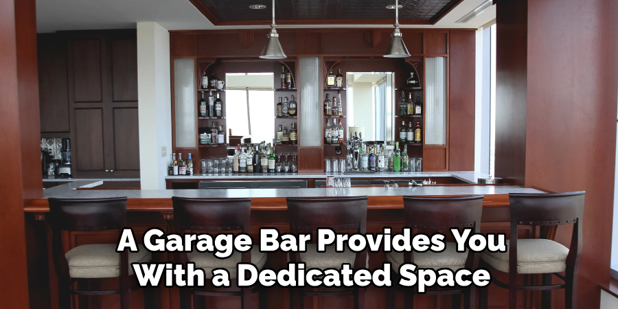 A Garage Bar Provides You With a Dedicated Space